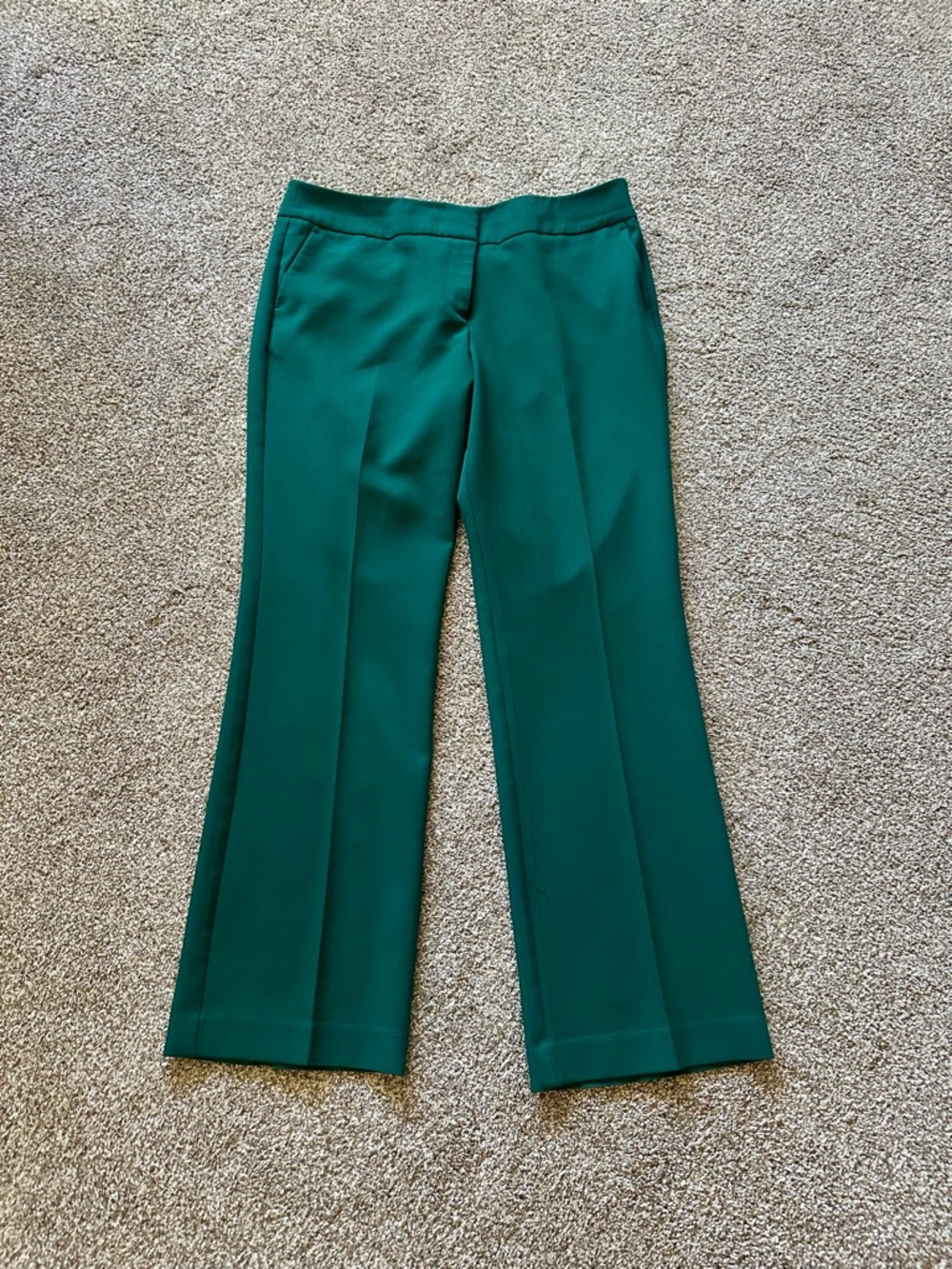 Ann Taylor Factory Emerald Green Ponte Pants